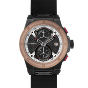 Otto Chrono Black Rose Gold Nato